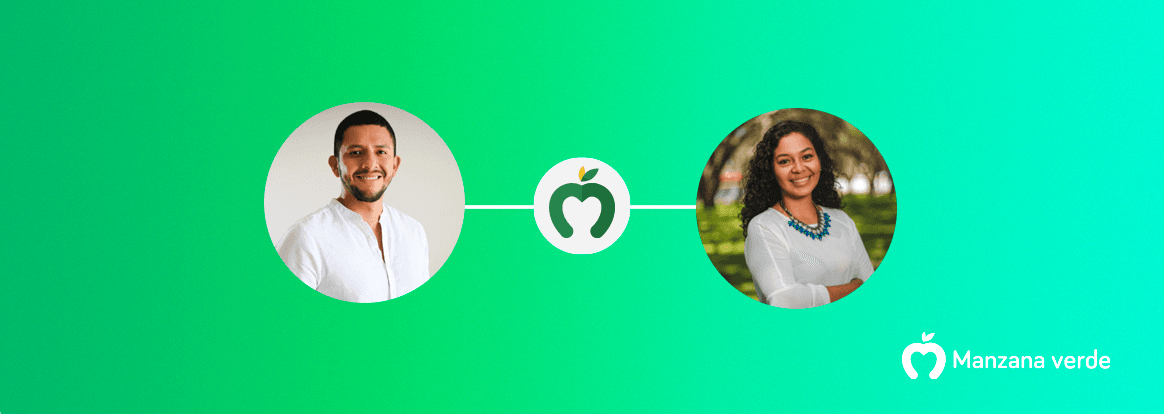 El éxito de dos jóvenes emprendedores: la historia de Manzana verde